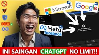 GRATIS! Ini CARA Install AI di Komputer _ Pake AI TANPA Internet.
