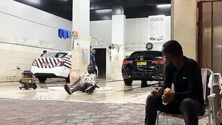 That fall trigger the car alarm