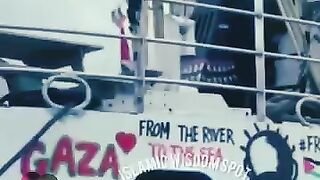 public displays of support for Palestine