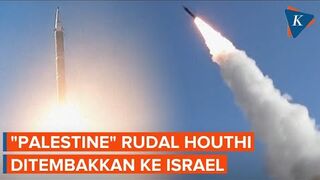 Rudal Baru Houthi Yaman Dinamai Palestine Ditembakkan ke Israel