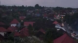 Bade Tumpang Sembilan stands proudly in preparation for the Pelebon Puri Agung Ubud which will be held today, June 10 2024