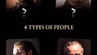 4 types of people.