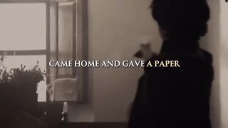 Came home and gave a paper.