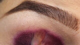 Pink Silver Eye Makeup Look