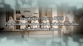 PENGUKUHAN PENGURUS IGRA PROVINSI MALUKU UTARA