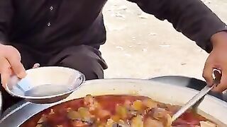 Spicy mutton