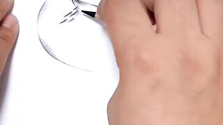 Super interesting drawing of duck video