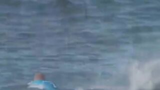 Man almost got eaten by shark