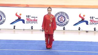 [2019] Ju Wenxin - Taijijian - 1st Place - 15th WWC @ Shanghai Wushu Worlds