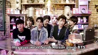 BTS Scares Fans on 'Friends' Set
