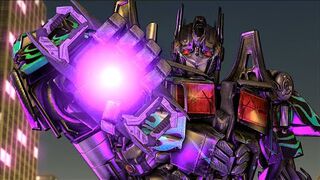 Nemesis Prime Vs The Autobots! Transformers TLK Fight Scene!