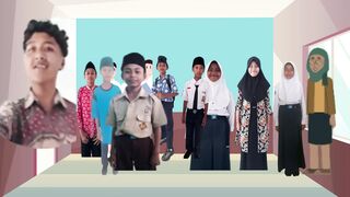 In the moon (di bulan)