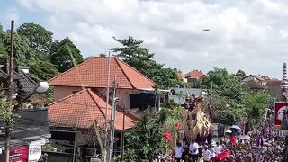 Event celebration in Bali Pelebon Puri Ubud