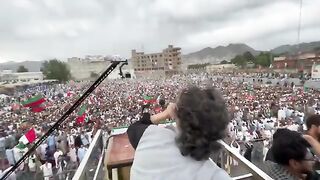 سوات میں تحریک انصاف کا جلسہ