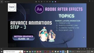 12- AE Advance Animation Step 2 | Live Class TLCC