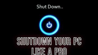 Create Shutdown Shortcut in Windows 11 and Windows 10 │ Shutdown your PC like a Pro