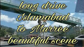 اسلام آباد سے مری تک کا خوبصورت نظارہ || SAFR Entertainment
