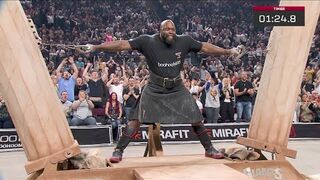 Felix beats his own HERCULES HOLD WORLD RECORD