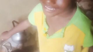 Little Titi cooking