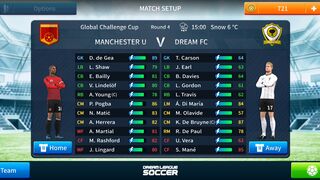 Dream League Soccer 2019 Android Gameplay | Manchester United vs Dream FC