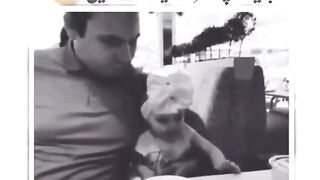 Daughter and father love