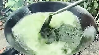 Grape-Flavor Popcorn #shorts #popcorn #homemadesnacks