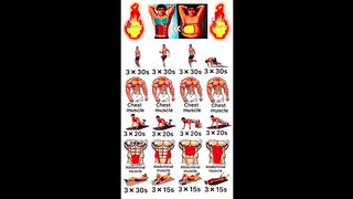 CHEST MUSICLS AND 6 ABS WORKOUT AT HOME SHORT  .