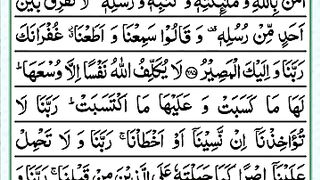 Last Two Ayat of Surah Al-Baqarah _ سورہ بقرہ کی آخری دو آیات #islamicvideo #ytshorts #deendunya365