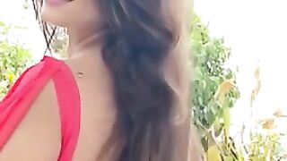 Khali dil nahin Jaan red saree fashion south India saree fashion