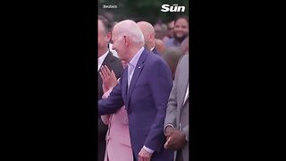 Biden Freezes During Juneteenth Event: Appears Confused Before Regaining Composure