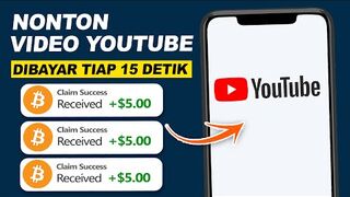 Nonton Video Youtube 15 Detik Dapat Uang - Cara Menghasilkan Uang dari Internet, Youtube Short Video.