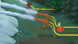 Funny monkey/playing in the jungle/naughty monkey