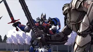 Optimus Prime Vs Megatron!