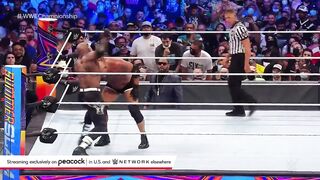 Goldberg sends Bobby Lashley flying with powerful toss_ SummerSlam 2021 (WWE Network Exclusive)