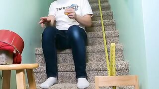 Top Pong Stair Trickshots