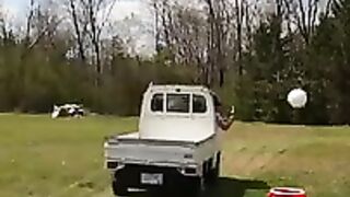 Mini Truck Trickshot #shorts