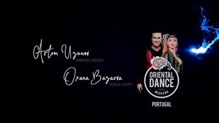 Oxana Bazaeva and Artem Uzunov belly dance drums | Darbuka Tabla solo