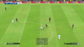 Score a great goal in the game PES for Inter Milan