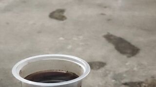 Ngopi + rokok ditengah gerimis