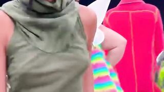 SAND STORM DANCE ????️ #burningman #sandstorm #dancing #behindthescenes