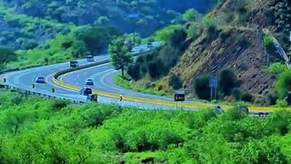 Kallar Kahar View From Motorway #kallarkahar #motorway #views #viral #trending #travel #vlog #vloger