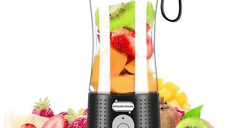 Portable Blender for Shakes and Smoothies, USB Rechargeable