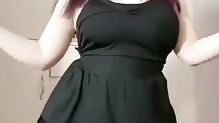 bari Mastani he Meri mehbobah#black#skirt#fashion