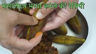 How to make Stuffed Karela, Bharwa karela Recipe ????????????