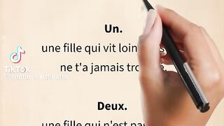 La fille qui te faut