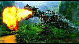 Optimus Prime vs Grimlock  Transformers Age of Extinction
