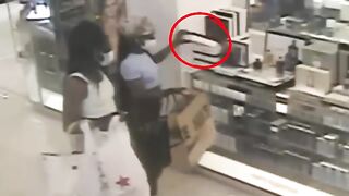 When Shoplifters Think They're Above The Law
