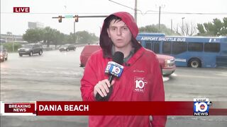 Floods shut down portion of I-95 in Broward County
