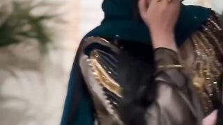 Arabic full dress fashion for ladies