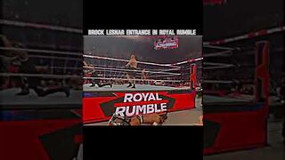 dangerous Entrance in Man Royal Rumble